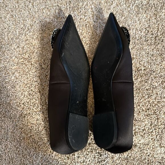 MNG Pointy toe rhinestone dressy flats size 37 - Picture 5 of 6